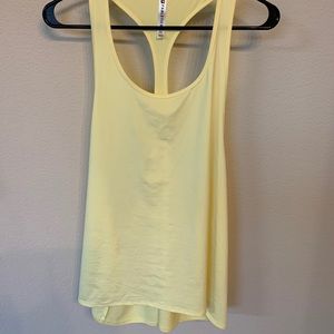 FABLETICS tank - butter yellow!  XL